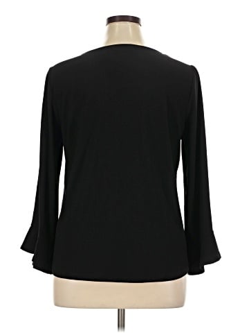 Dennis by Dennis Basso 3/4 Sleeve Top (view 2)