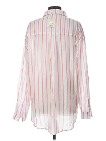 Fabletics Long Sleeve Button-Down Shirt (view 2)