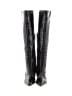 Black Suede Studio Gray Boots Size EU 38 1/2 - photo 2