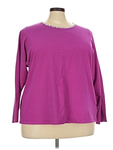 Lands' End 3/4 Sleeve T-Shirt (view 1)