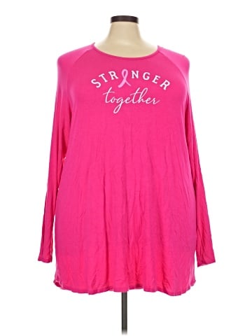 Lane Bryant Outlet Long Sleeve T-Shirt (view 1)