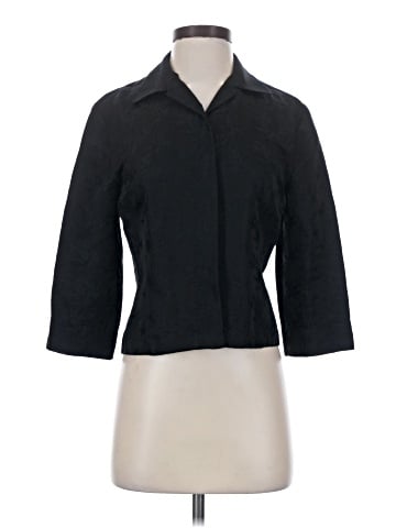 Calvin Klein 3/4 Sleeve Silk Top (view 1)