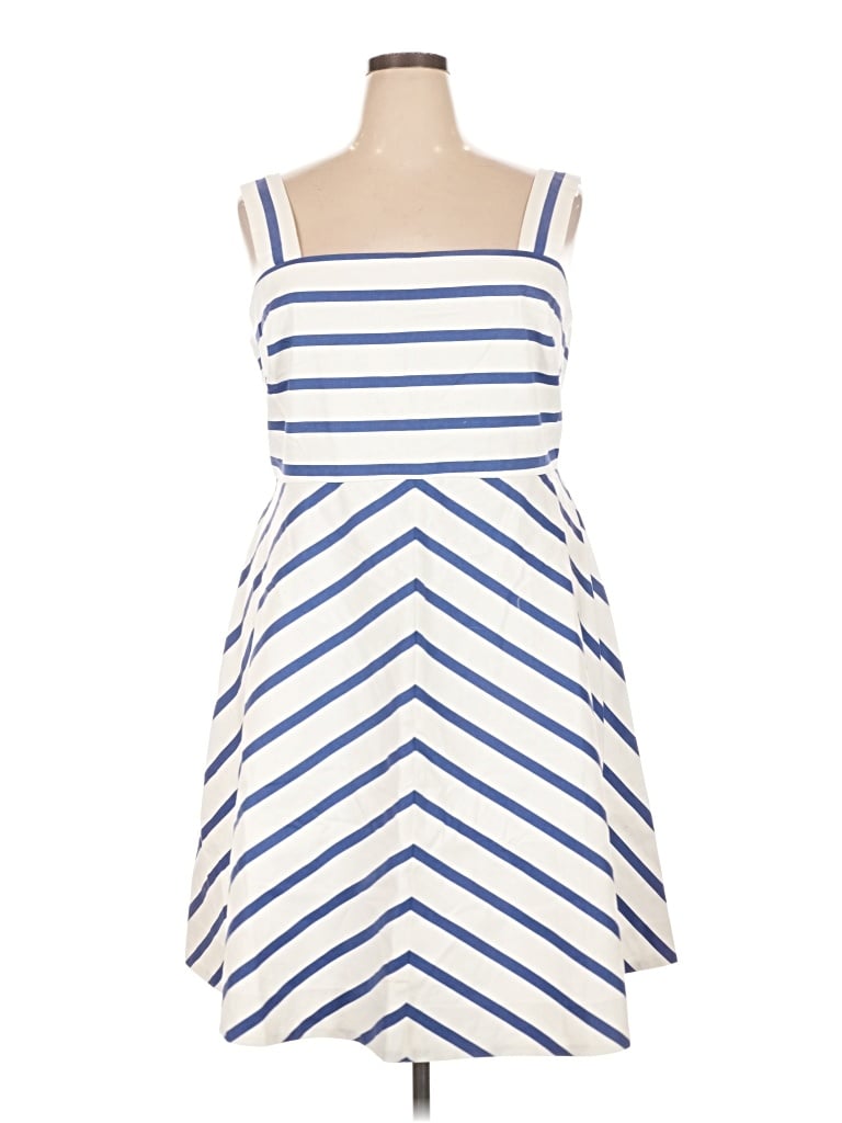 Pre-owned Draper James Casual Dress In White