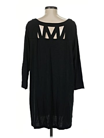 Joan Vass 3/4 Sleeve T-Shirt (view 2)