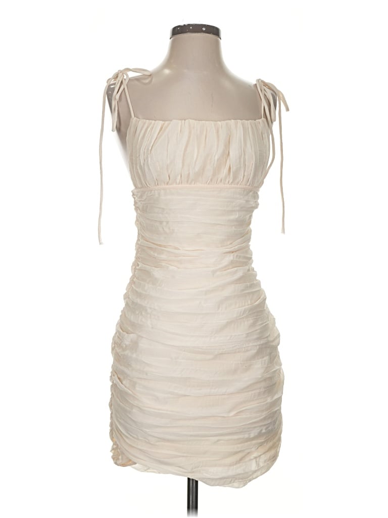 Pre-owned Beige Botany Cocktail Dress In Ivory
