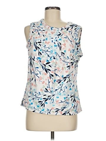 Karl Lagerfeld Paris Sleeveless Blouse (view 1)