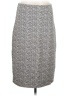 Gianni Bini Chevron-herringbone Gray Formal Skirt Size L - photo 1
