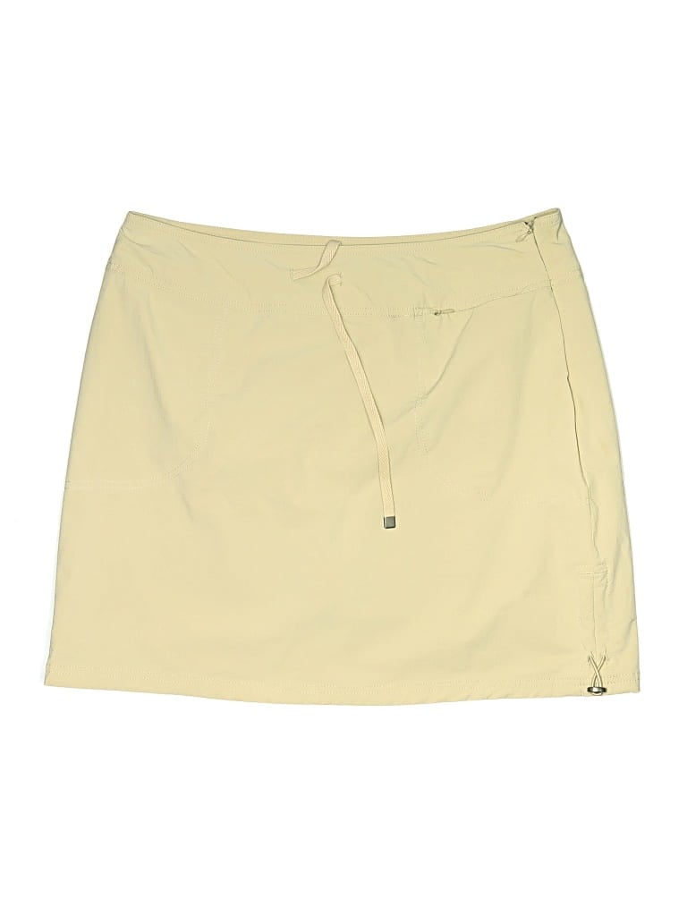 Pre-owned Te Verde Skort In Yellow