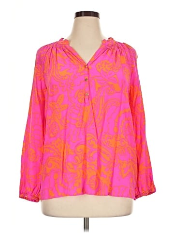 Lilly Pulitzer Long Sleeve Blouse (view 1)