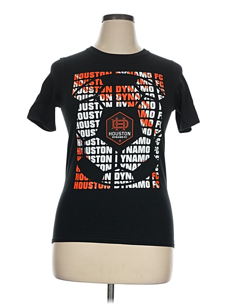 Pre-owned Nhl Short Sleeve T-shirt In Black