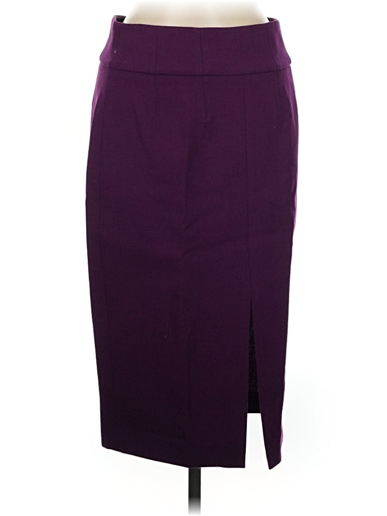Pre-owned Magaschoni Wool Skirt In Purple