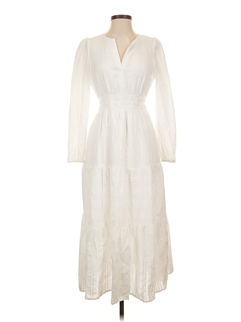 Pre-owned Btfbm Casual Dress In Ivory