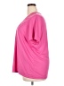 Blair 100% Polyester Pink Short Sleeve Blouse Size 2XL - photo 5