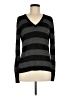 MICHAEL Michael Kors Stripes Gray Pullover Sweater Size M - photo 1