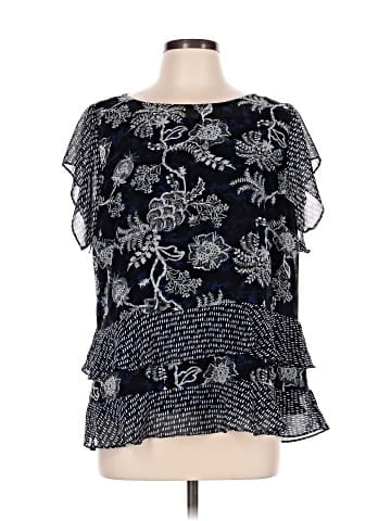 CAbi Short Sleeve Blouse (view 1)