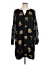CAbi 100% Polyester Black Casual Dress Size L - photo 1