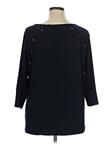 Carmen Carmen Marc Valvo 3/4 Sleeve Top (view 2)