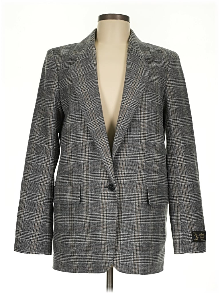 Pre-owned Wilfred Wool Blazer Jacket In Gray