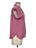 Nine West 100% Polyester Pink Short Sleeve Blouse Size XS - photo 4