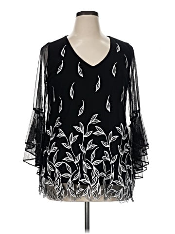 Alfani 3/4 Sleeve Blouse (view 1)