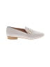 Tahari 100% Leather Ivory Flats Size 6 - photo 1