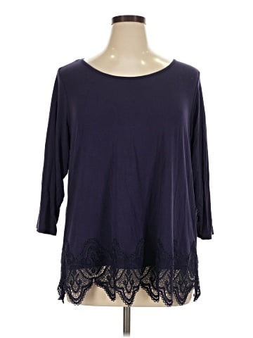 Cable & Gauge 3/4 Sleeve Top (view 1)