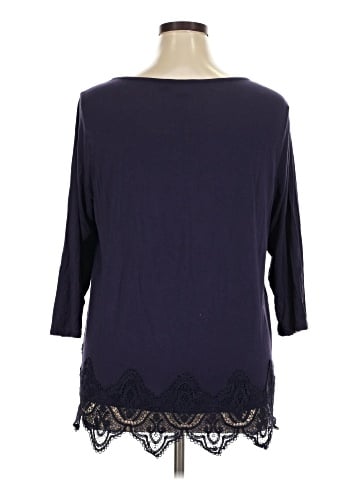 Cable & Gauge 3/4 Sleeve Top (view 2)