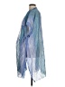Catherines 100% Polyester Blue Kimono One size - photo 5