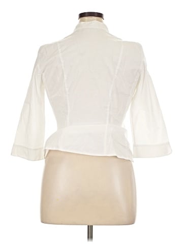 Valerie Stevens 3/4 Sleeve Button-Down Shirt (view 2)