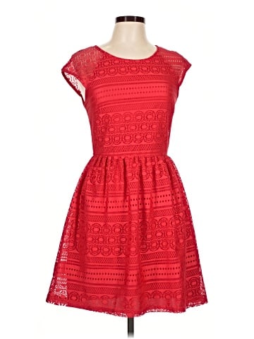 Buttons Casual Dress (view 1)