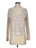 Club Monaco 100% Wool Stripes Ivory Wool Pullover Sweater Size S - photo 1