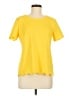 Ann Taylor Yellow Short Sleeve Top Size M - photo 1