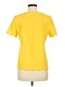 Ann Taylor Yellow Short Sleeve Top Size M - photo 2