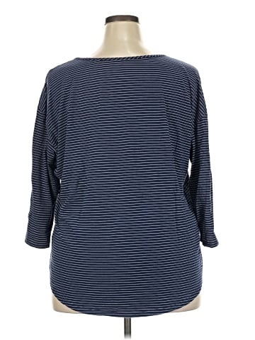 Lands' End 3/4 Sleeve T-Shirt (view 2)