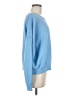 Free People Blue Pullover Sweater Size M - photo 4