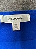 St. John 100% Wool Color Block Blue Wool Pullover Sweater Size Med - Lg - photo 7