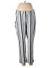 Chico's Stripes Blue Casual Pants Size M - photo 1