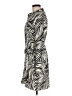 Sam Edelman 100% Polyester Animal Print Ivory Casual Dress Size 6 - photo 5