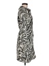 Sam Edelman 100% Polyester Animal Print Ivory Casual Dress Size 6 - photo 4