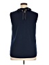 41Hawthorn 100% Polyester Blue Sleeveless Blouse Size XL - photo 2