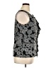 Elle 100% Polyester Black Sleeveless Blouse Size XL - photo 4