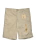 Lands' End Solid Tan Khaki Shorts Size 7 - photo 1