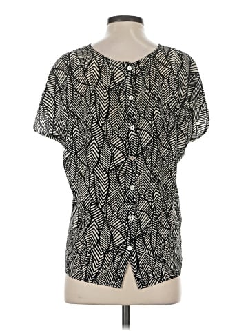 Garnet Hill Short Sleeve Turtleneck (view 2)