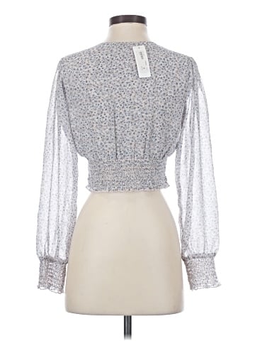 Pookie & Sebastian Long Sleeve Blouse (view 2)