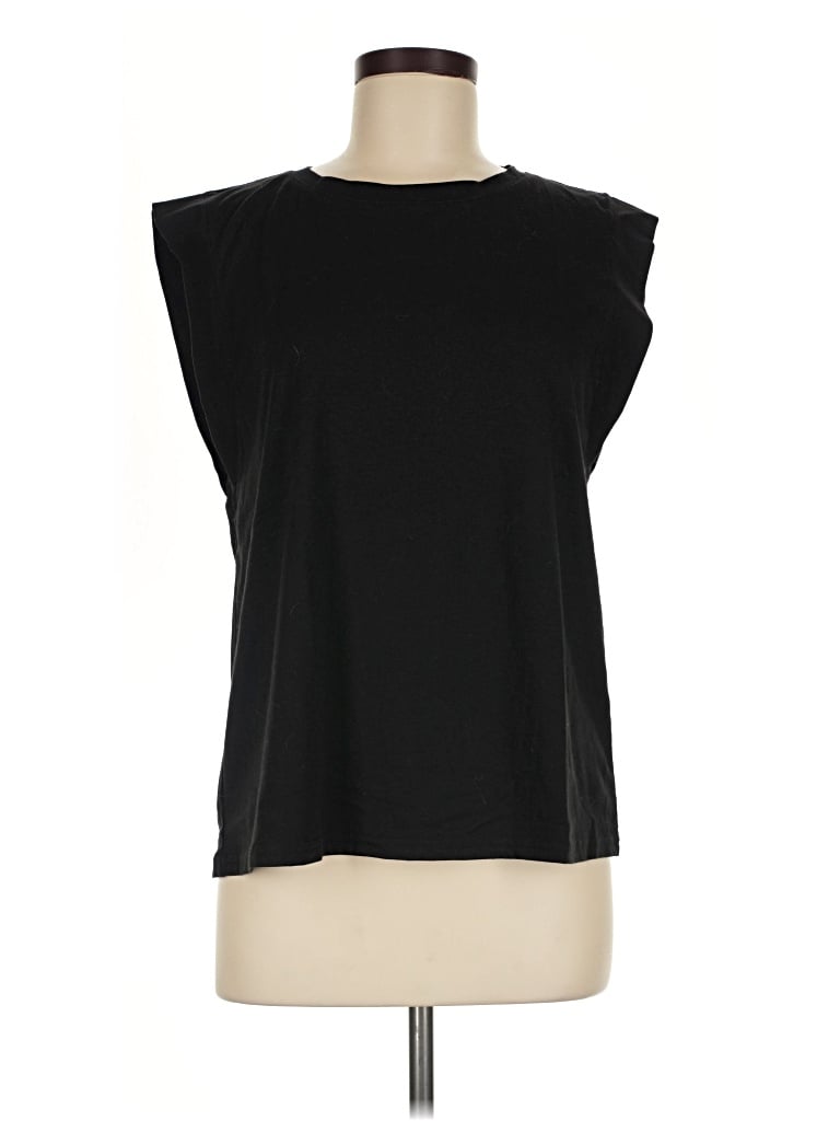 Pre-owned Miholl Sleeveless Blouse In Black