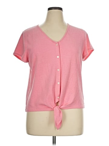 J.Crew Factory Store Short Sleeve Top (view 1)