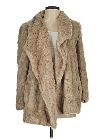 Trafaluc by Zara Faux Fur Jacket (view 1)