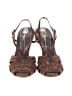 Cole Haan Animal Print Brown Sandals Size 8 - photo 2