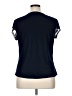 Daniel Rainn Blue Short Sleeve Blouse Size XL - photo 2