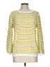 Boden 100% Cotton Stripes Yellow Pullover Sweater Size 10 - photo 1